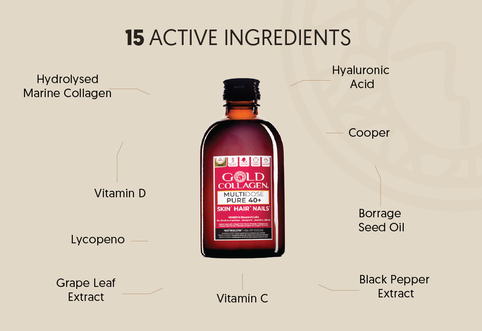 Gold Collagen Multidose Pure 40+