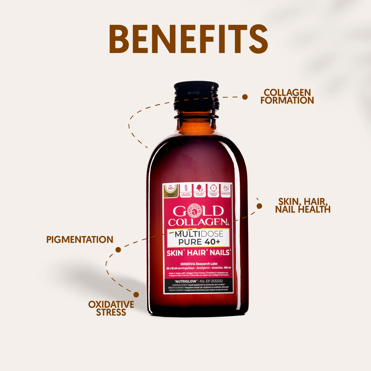 Gold Collagen Multidose Pure 40+