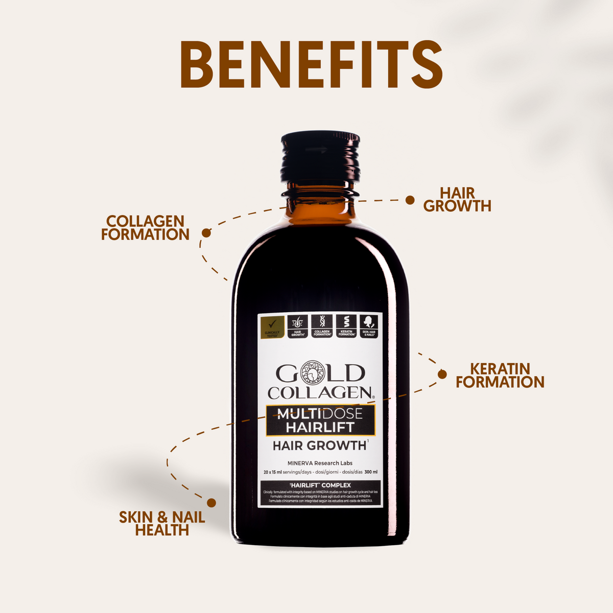 Gold Collagen Multidose Hairlift